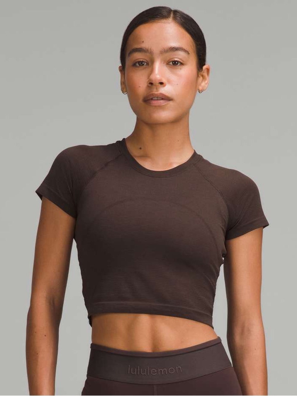 Lululemon Swiftly Tech Cropped Short-Sleeve Shirt 2.0